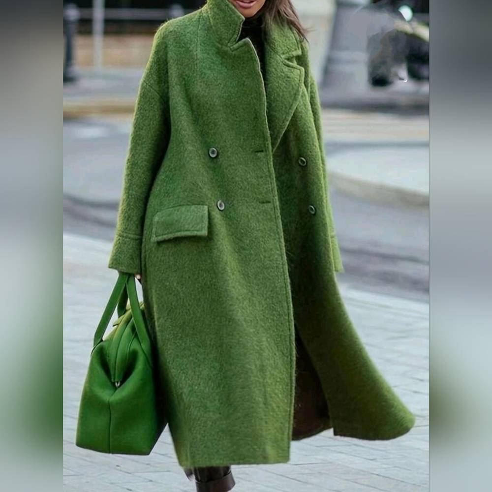 Green wool blend